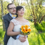 Brautpaar bei Hochzeit in Templin Brandenburg Fotografin Malag