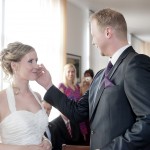 Brautpaar bei Hochzeit in Berlin Fotograf Malag