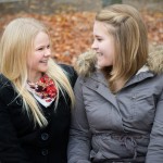 Shooting in Berlin mit zwei Freundinnen draußen Fotografin Malag