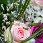 Hochzeitsringe im Brautstrauß in Berlin Hochzeitsfotografin Malag