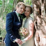 Brautpaarshooting im Wald Portrait des Hochzeitspaares Schöneiche Malag