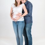 Babybauchshooting im Fotostudio in Berlin Brandenburg Fotografin Malag