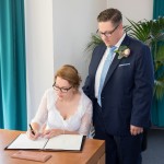 Standesamtliche Trauung in Neukölln Unterschrift des Brautpaares Malag