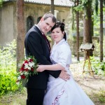 Brautpaar bei Brautpaarshooting in Berlin nach Hochzeit Fotograf Berlin
